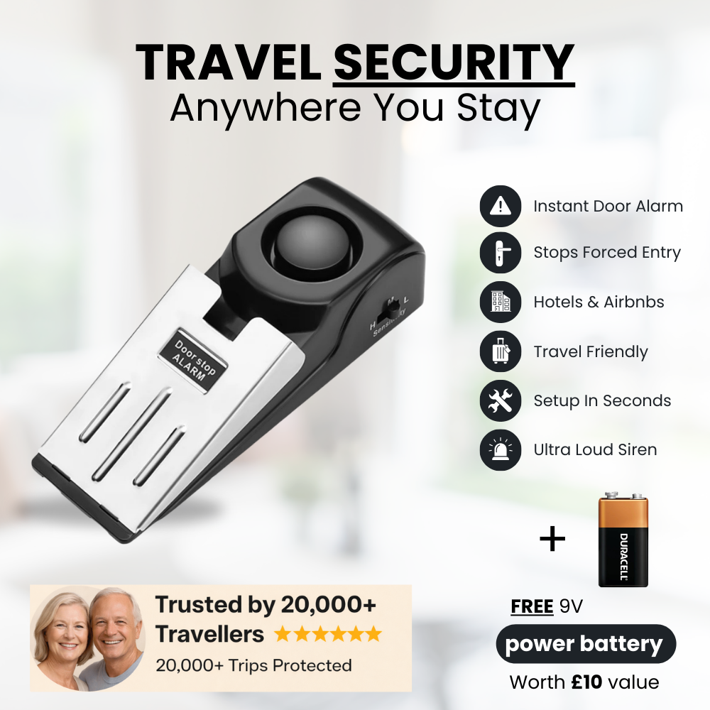 SafeStay - The Smarter Travel Door Alarm