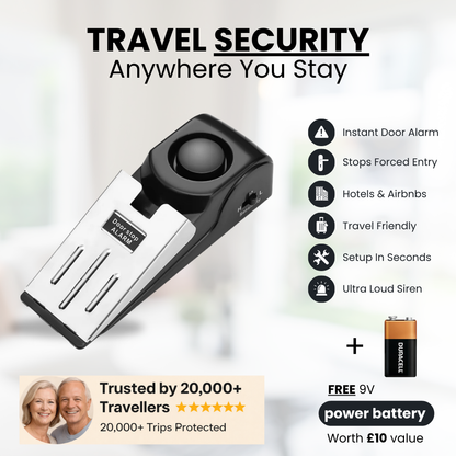 SafeStay - The Smarter Travel Door Alarm