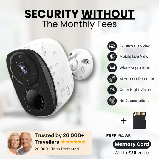 SafeCam – The Smarter Wireless Security Camera For Your Home