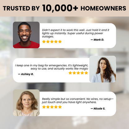 SafeGlow – Rechargeable Emergency Light Bulb